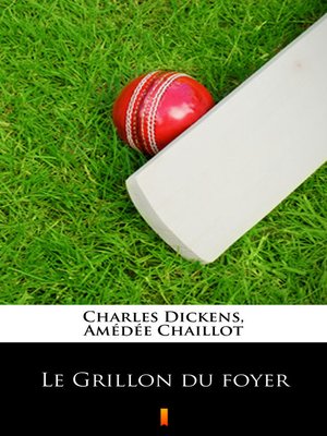 cover image of Le Grillon du foyer